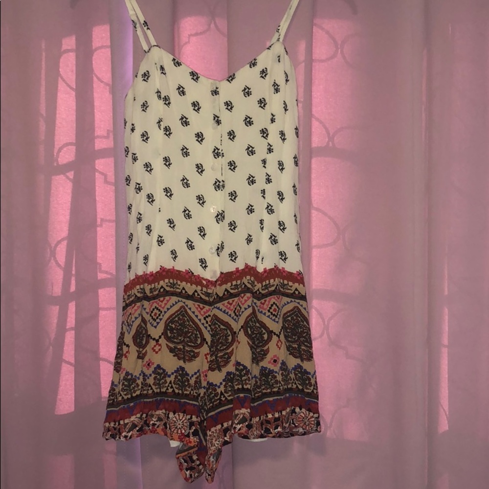 Colorful, flowy, stylish romper